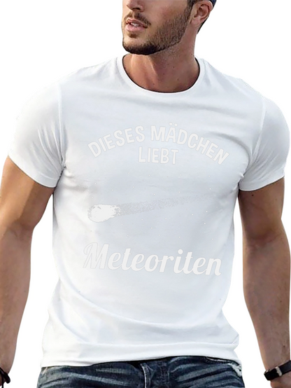 Dieses Mädchen Liebt Meteoriten Graphic T-Shirt