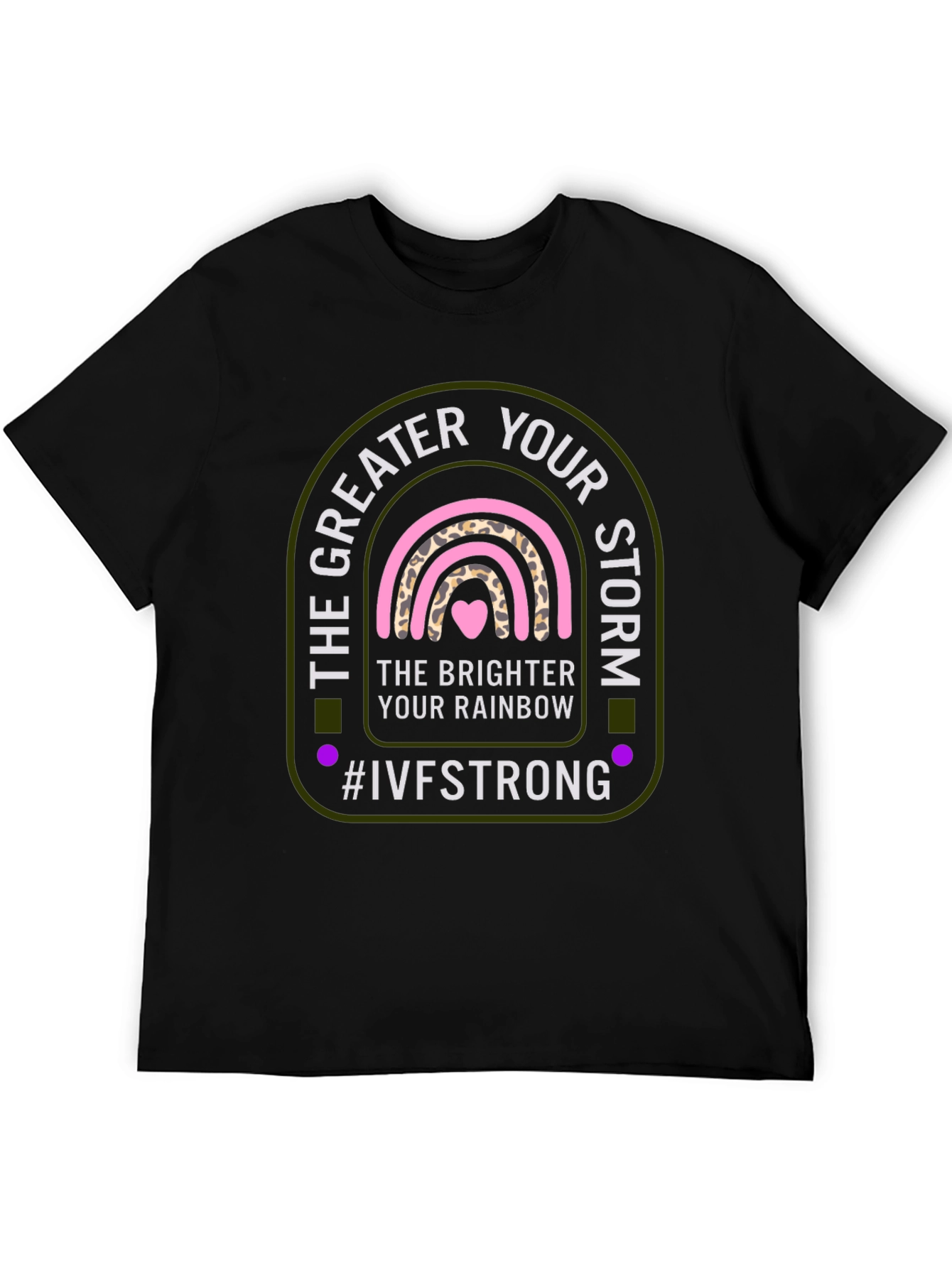 IVF Strong Rainbow Graphic Tee