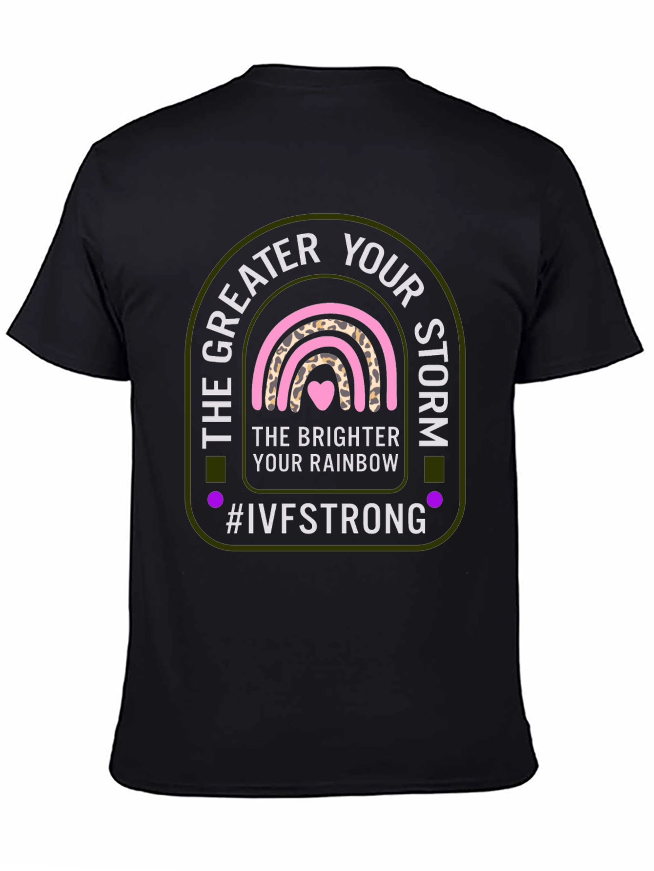 IVF Strong Rainbow Graphic Tee