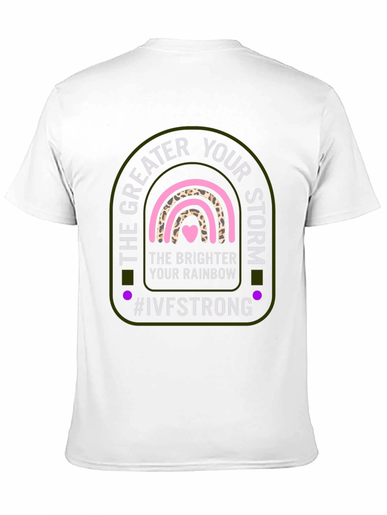 IVF Strong Rainbow Graphic Tee
