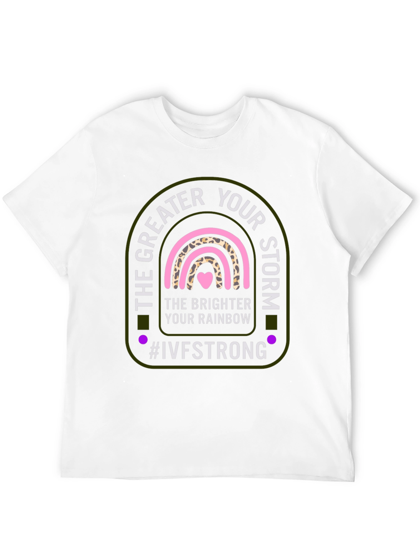 IVF Strong Rainbow Graphic Tee