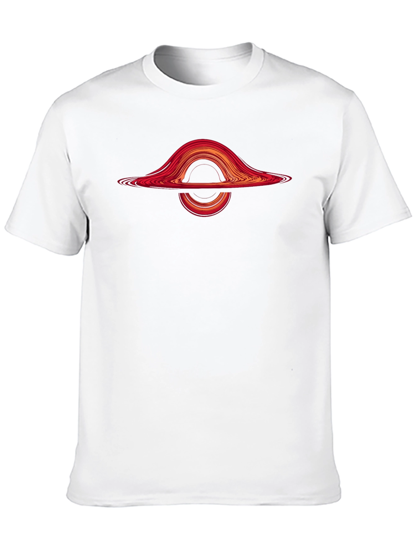 Black Hole Graphic T-Shirt - Science Fashion