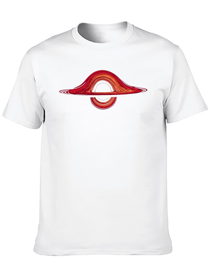 Black Hole Graphic T-Shirt - Science Fashion