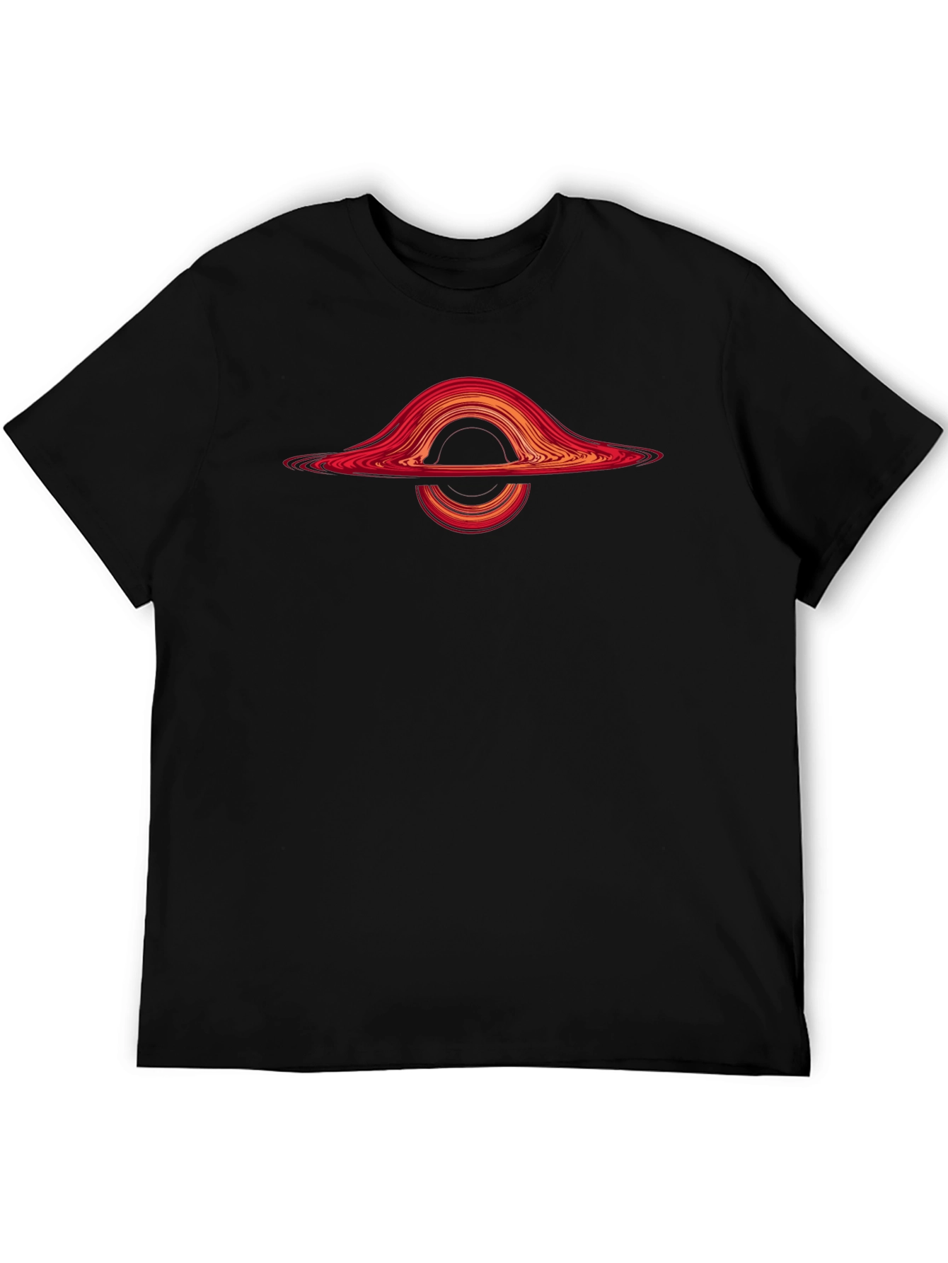 Black Hole Graphic T-Shirt - Science Fashion
