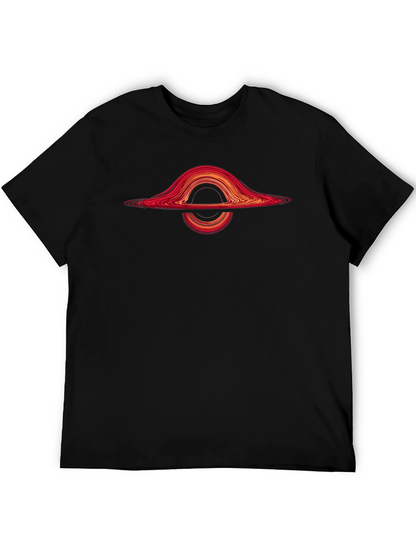 Black Hole Graphic T-Shirt - Science Fashion