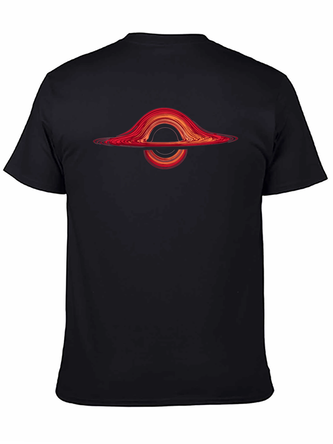 Black Hole Graphic T-Shirt - Science Fashion