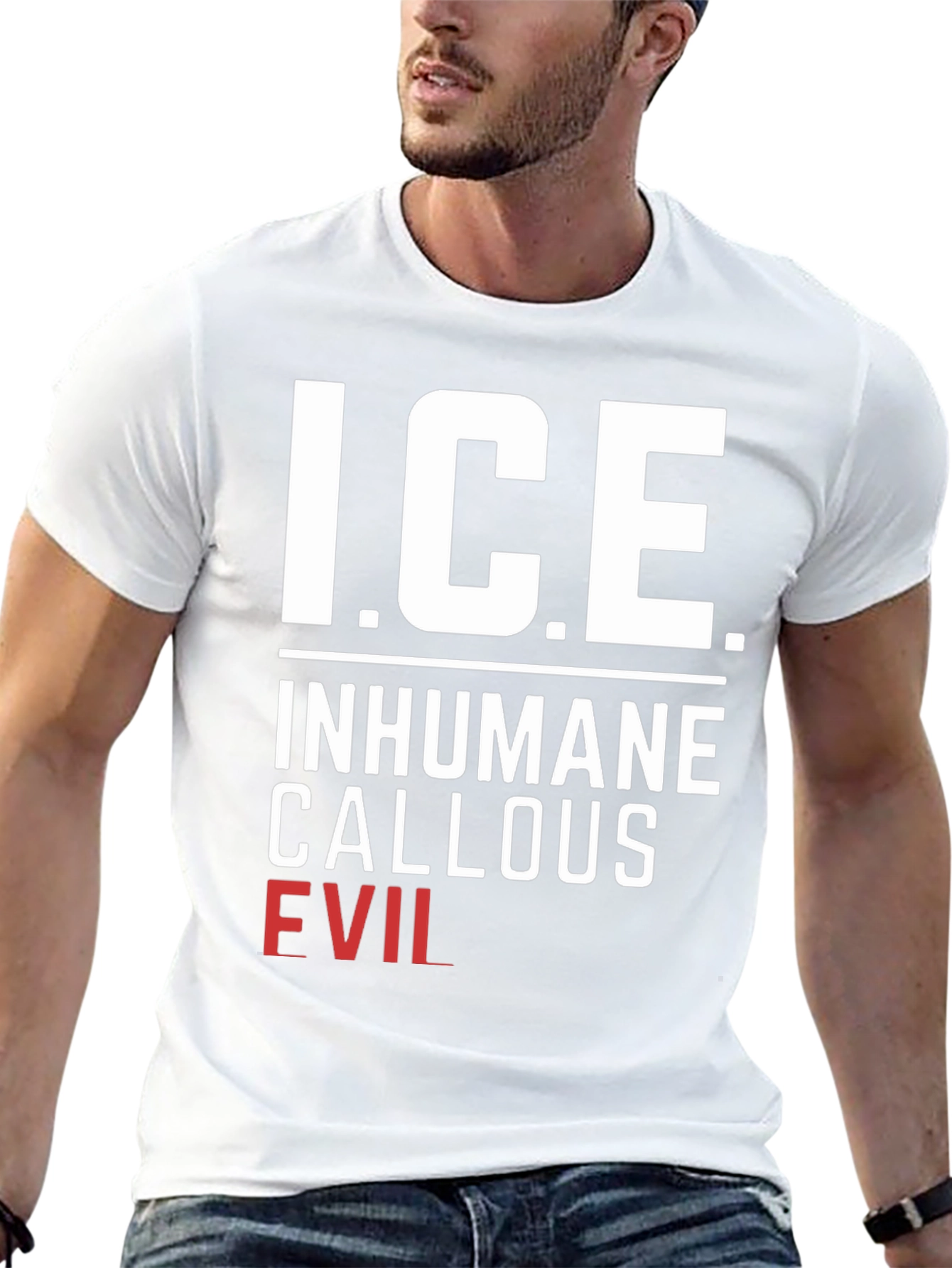 I.C.E. T-Shirt - Inhumane Callous Evil