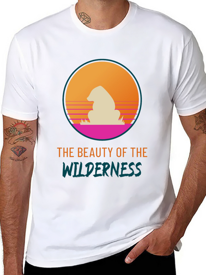 Wilderness Beauty Graphic Tee - Nature Inspired T-Shirt
