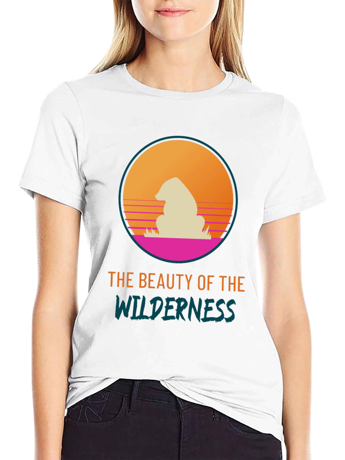 Wilderness Beauty Graphic Tee - Nature Inspired T-Shirt