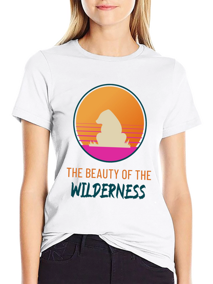 Wilderness Beauty Graphic Tee - Nature Inspired T-Shirt