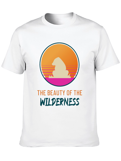 Wilderness Beauty Graphic Tee - Nature Inspired T-Shirt