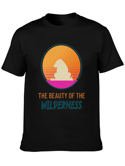 Wilderness Beauty Graphic Tee - Nature Inspired T-Shirt