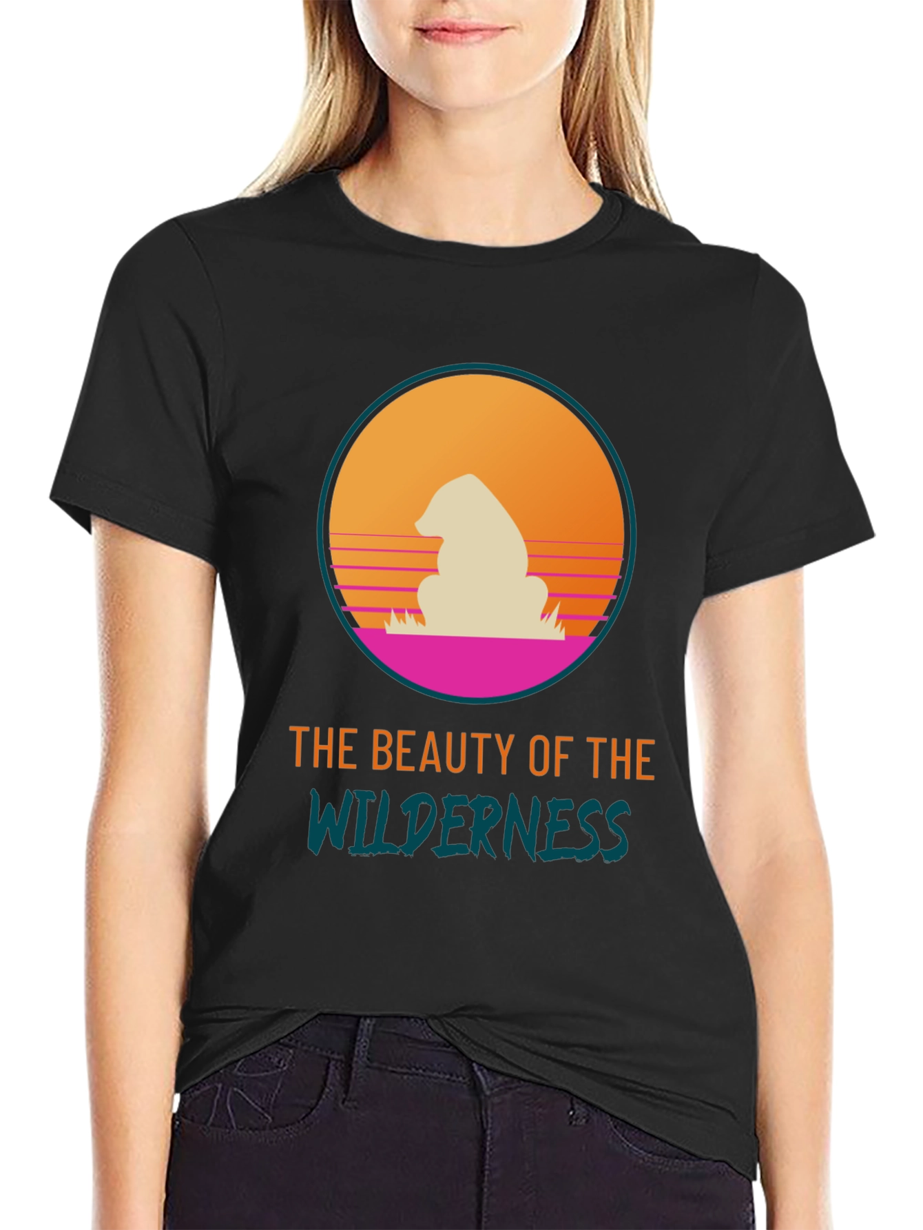 Wilderness Beauty Graphic Tee - Nature Inspired T-Shirt