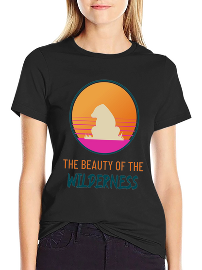 Wilderness Beauty Graphic Tee - Nature Inspired T-Shirt