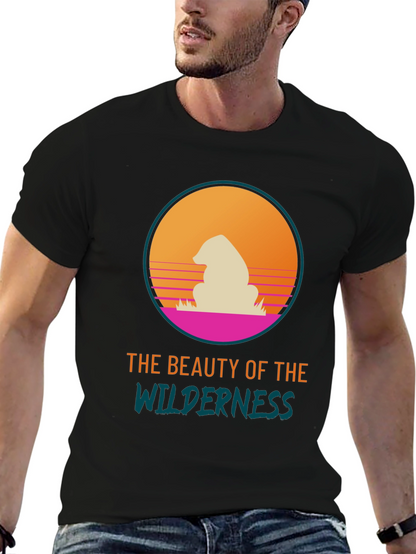 Wilderness Beauty Graphic Tee - Nature Inspired T-Shirt
