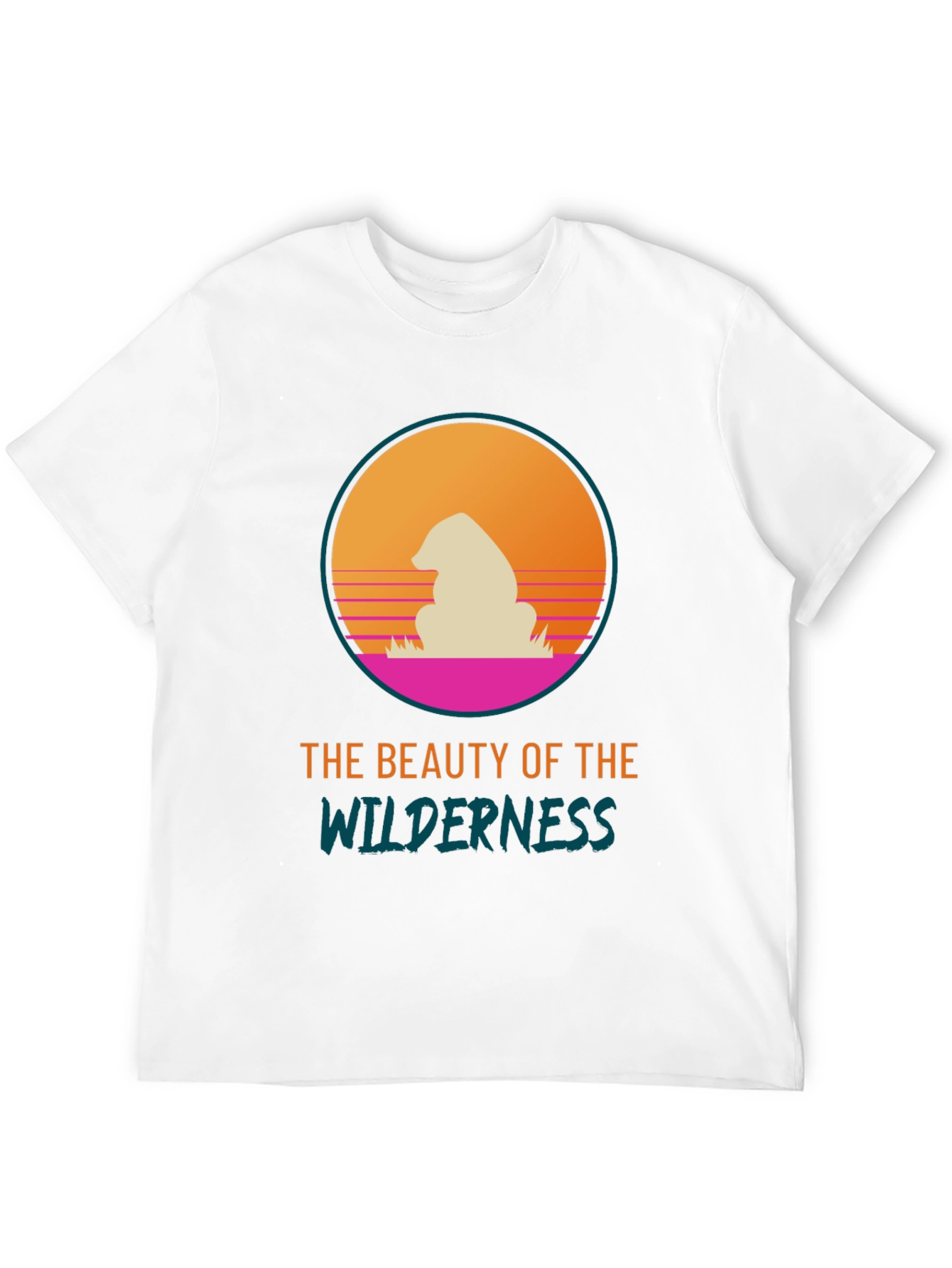 Wilderness Beauty Graphic Tee - Nature Inspired T-Shirt