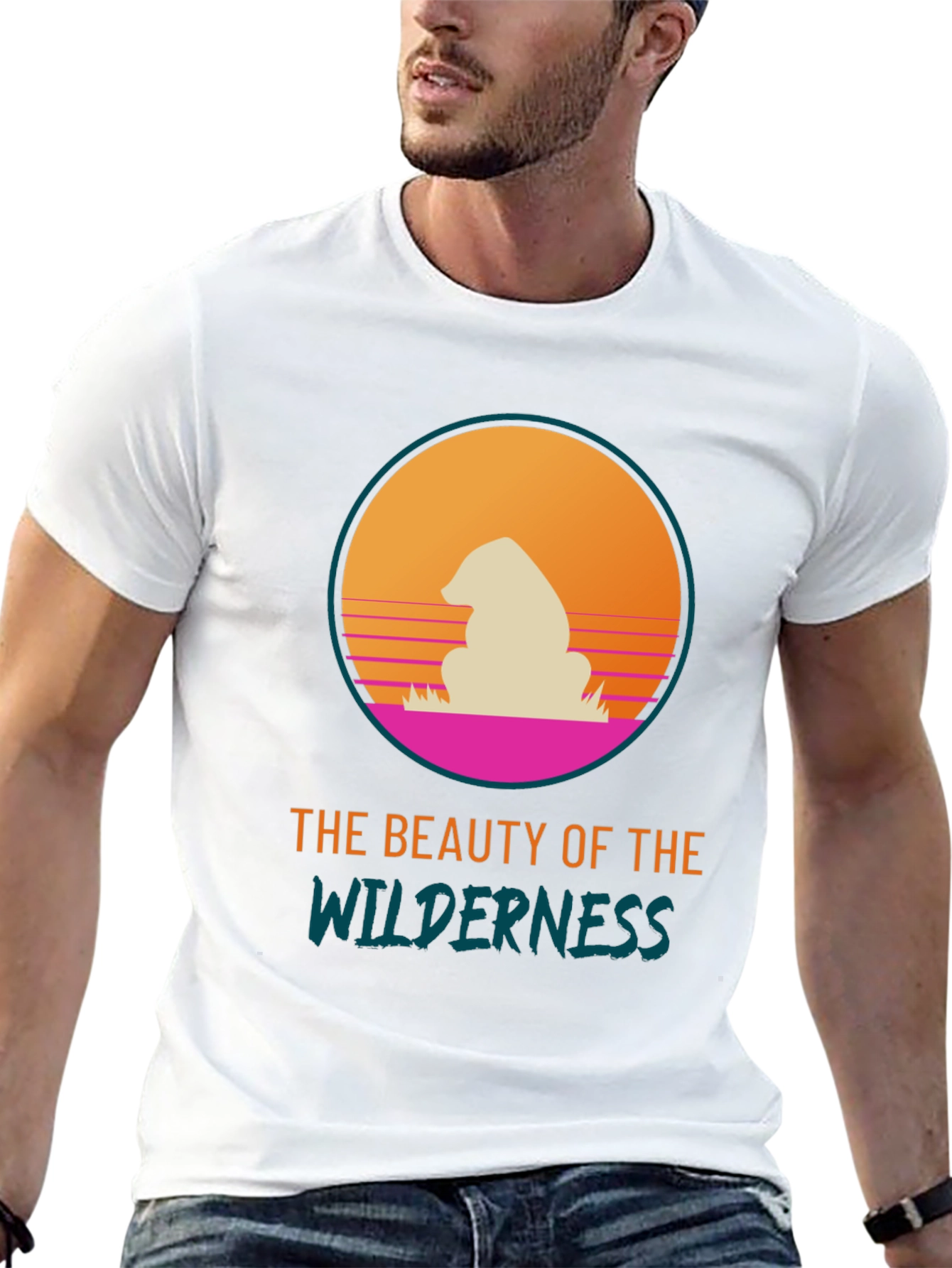 Wilderness Beauty Graphic Tee - Nature Inspired T-Shirt