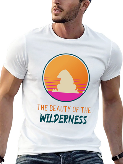 Wilderness Beauty Graphic Tee - Nature Inspired T-Shirt