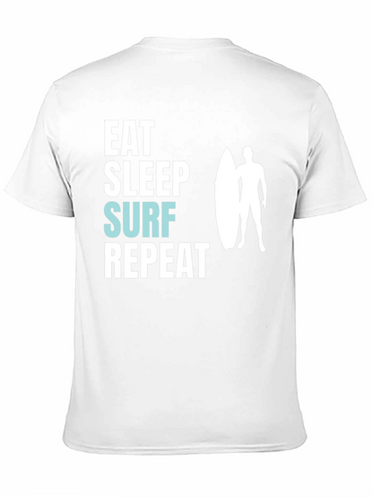 Eat Sleep Surf Repeat Graphic Tee
