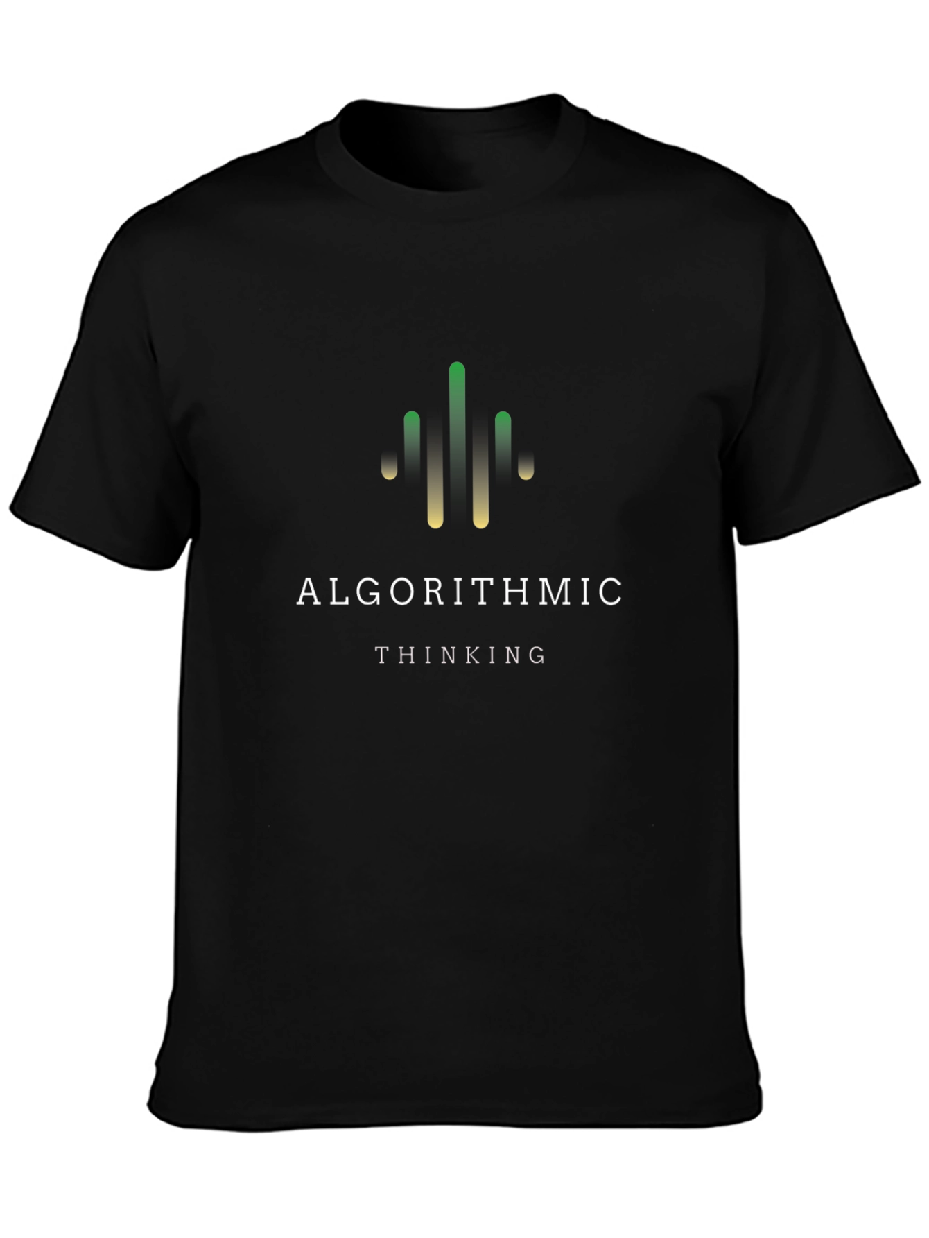 Algorithmic Thinking Graphic Tee - Black