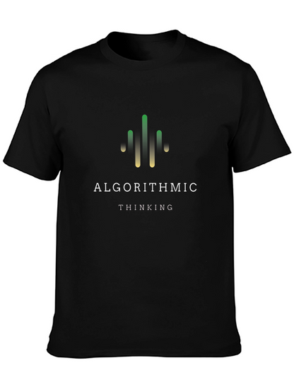 Algorithmic Thinking Graphic Tee - Black