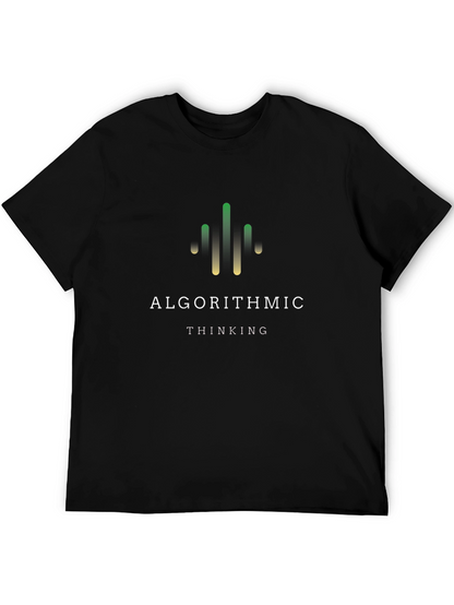 Algorithmic Thinking Graphic Tee - Black