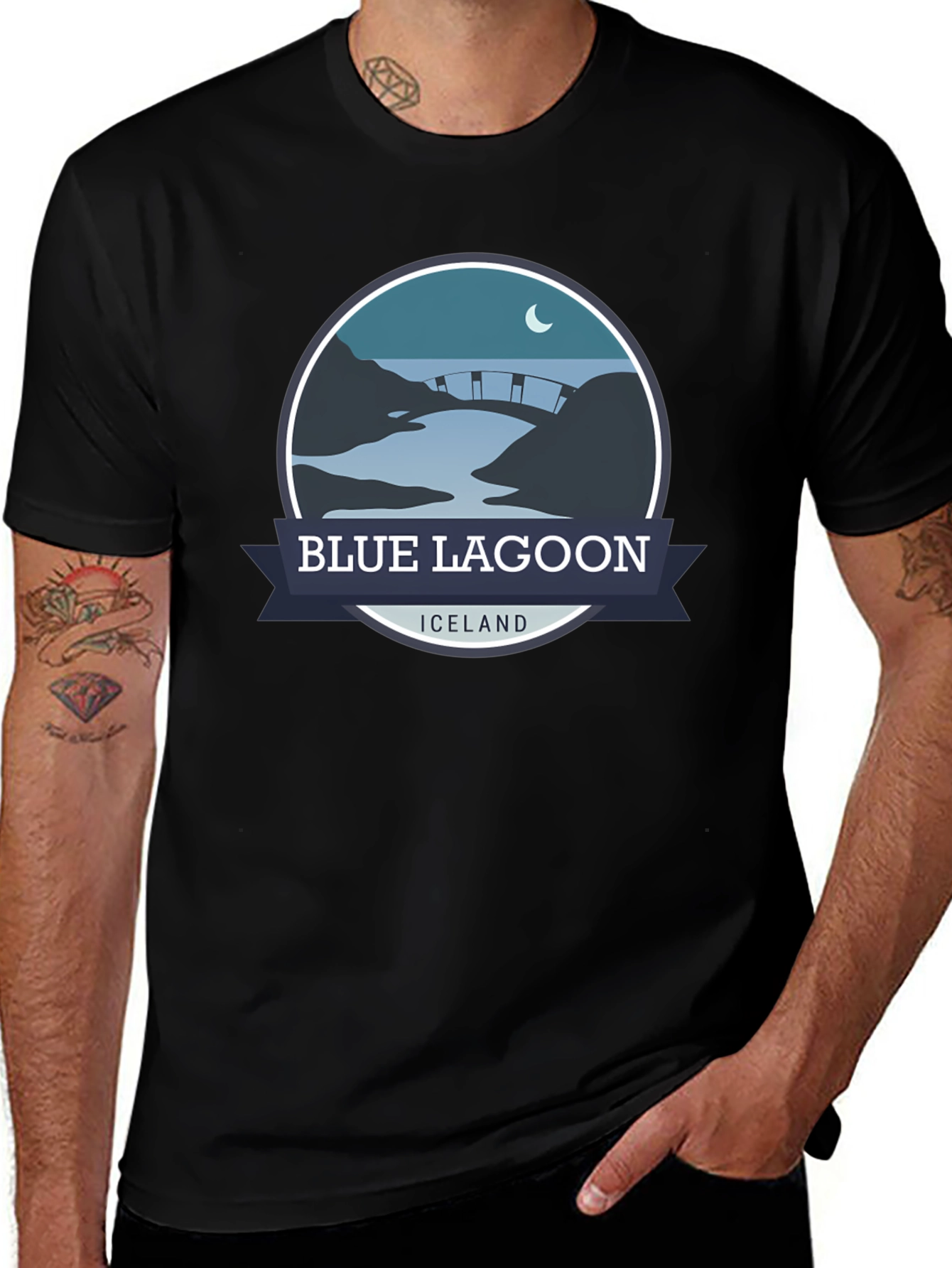 Blue Lagoon Iceland Tee - Tourist Souvenir T-Shirt