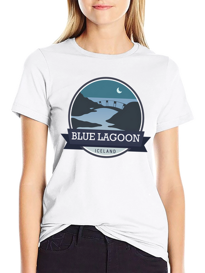 Blue Lagoon Iceland Tee - Tourist Souvenir T-Shirt