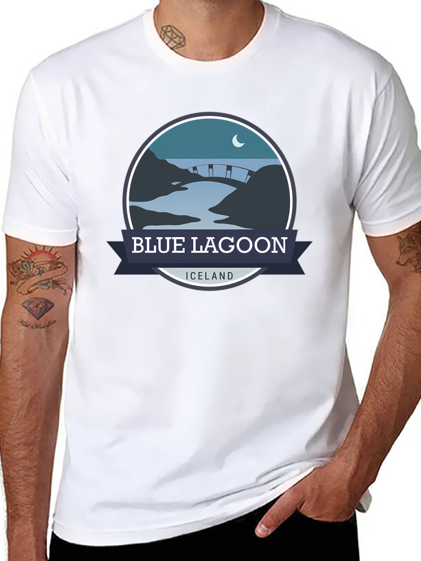 Blue Lagoon Iceland Tee - Tourist Souvenir T-Shirt