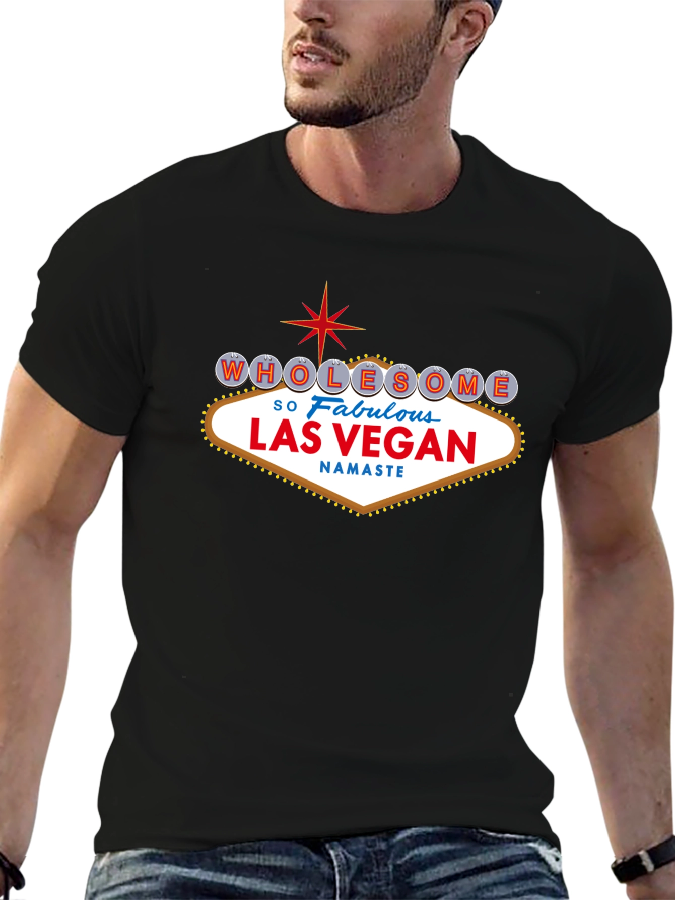 Wholesome Vegan Las Vegas T-Shirt