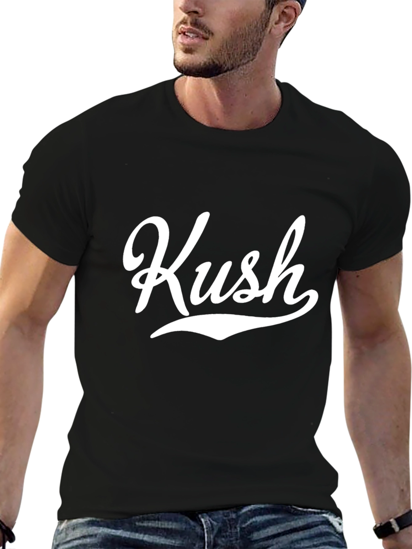 Kush Graphic T-Shirt - Trendy Casual Wear