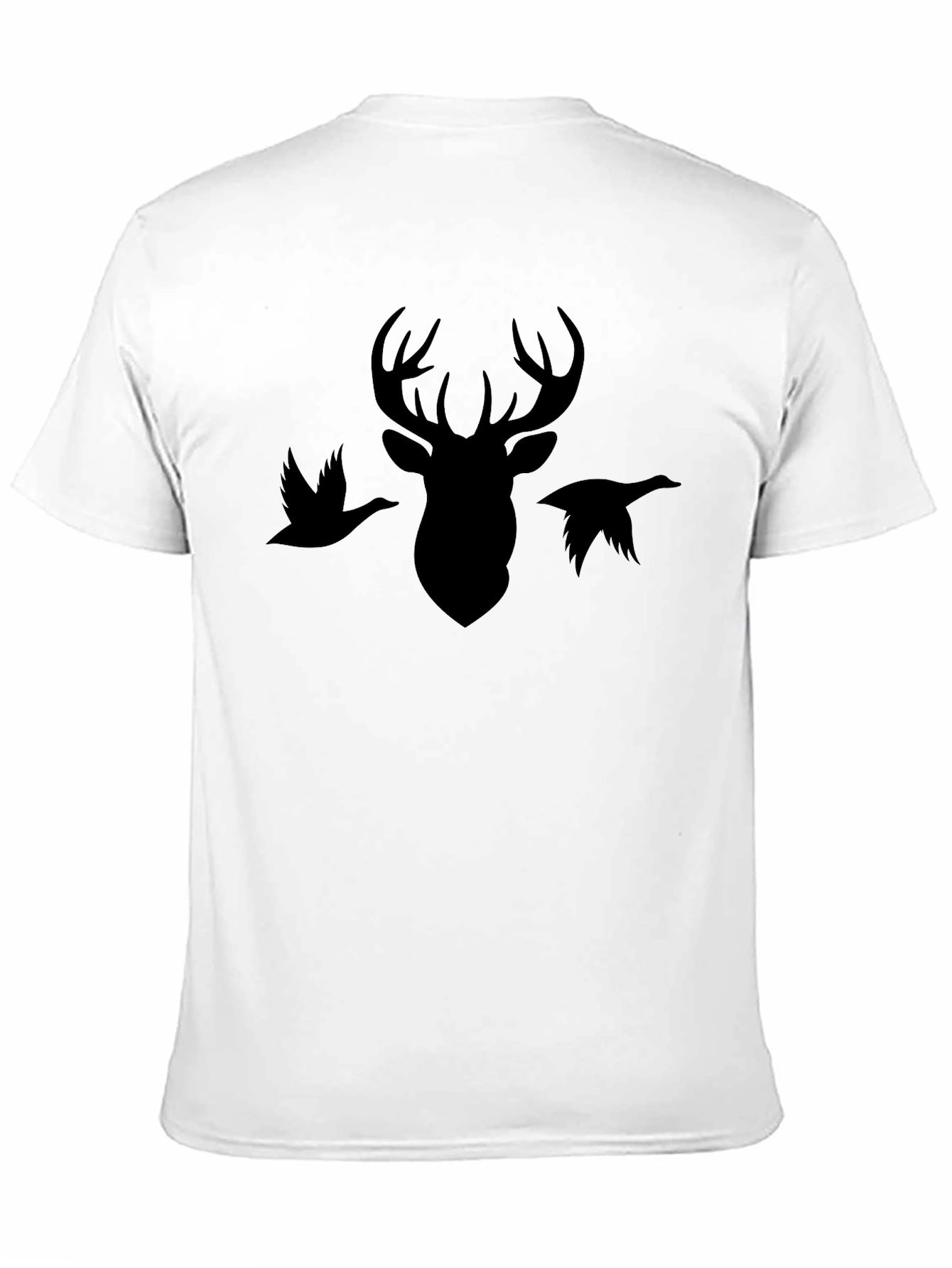Deer Hunting T-Shirt | Mens Black Graphic Tee