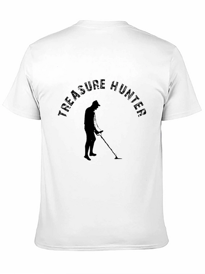 Treasure Hunter Graphic T-Shirt - Black