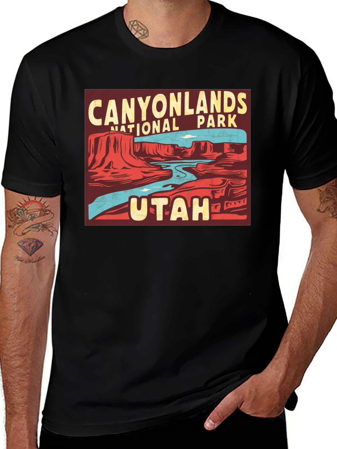 Canyonlands National Park Utah Graphic T-Shirt
