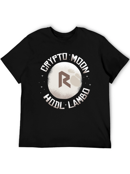 Crypto Moon HODL Lambo Graphic Tee