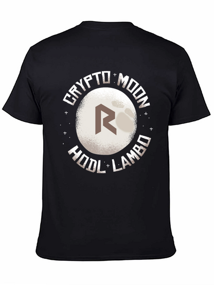 Crypto Moon HODL Lambo Graphic Tee