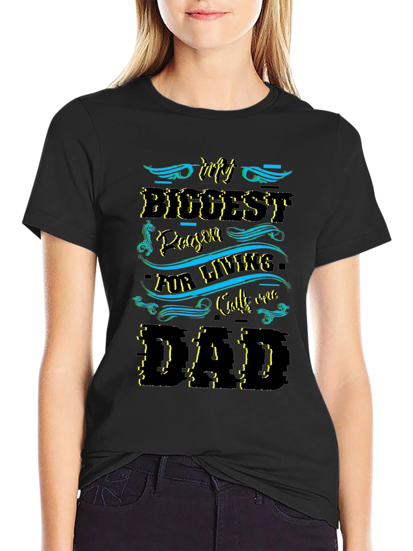 My Biggest Reason Calls Me Dad - T-Shirt