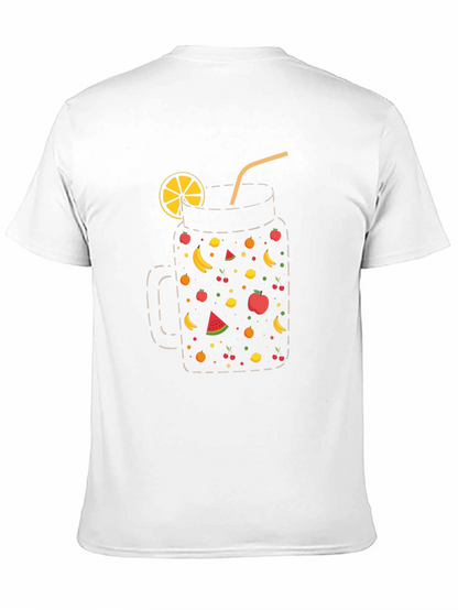 Fruit Cocktail T-Shirt - Black Graphic Tee