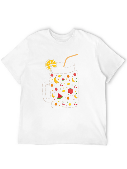 Fruit Cocktail T-Shirt - Black Graphic Tee