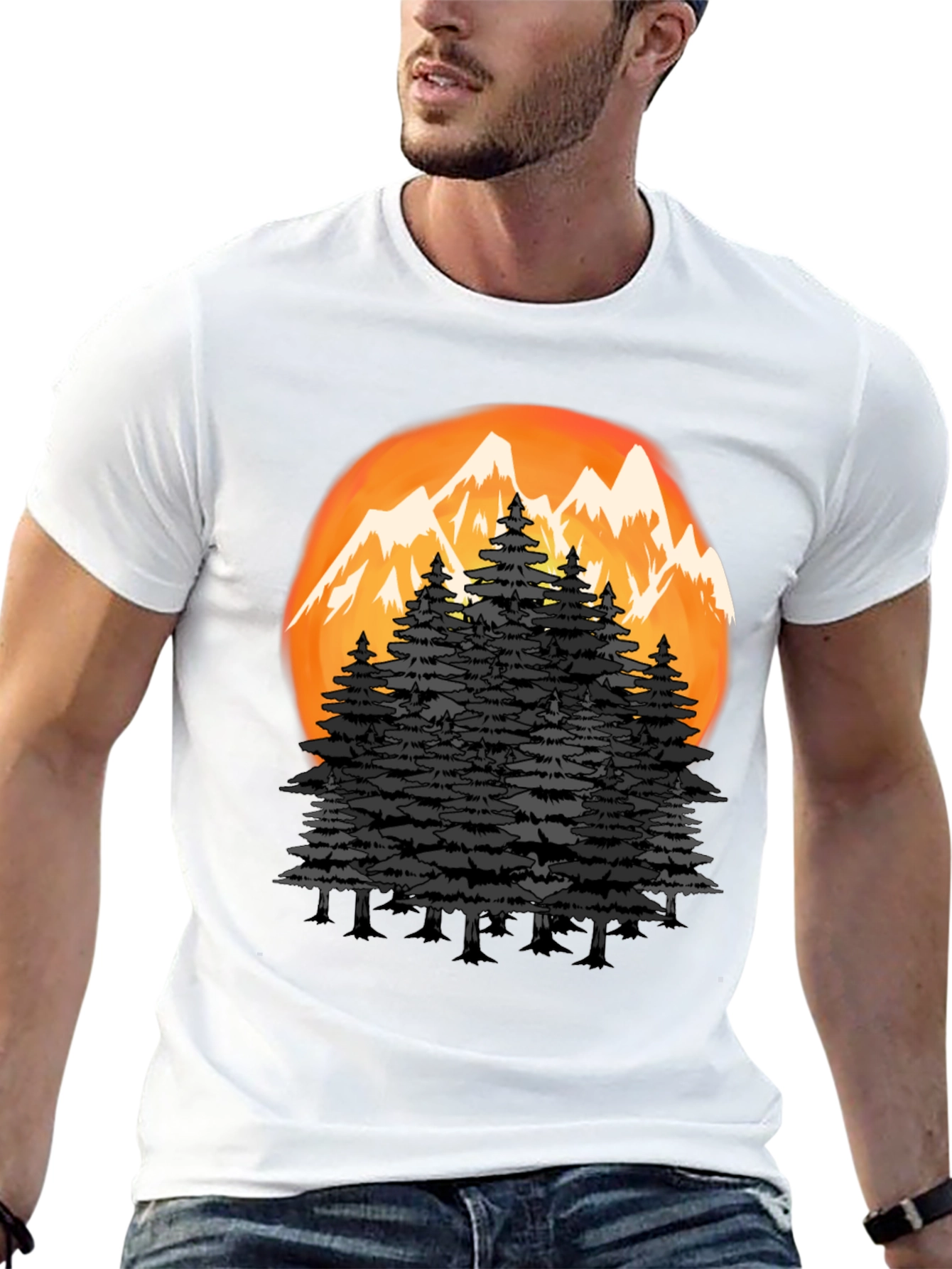 Mountain & Forest Graphic Tee