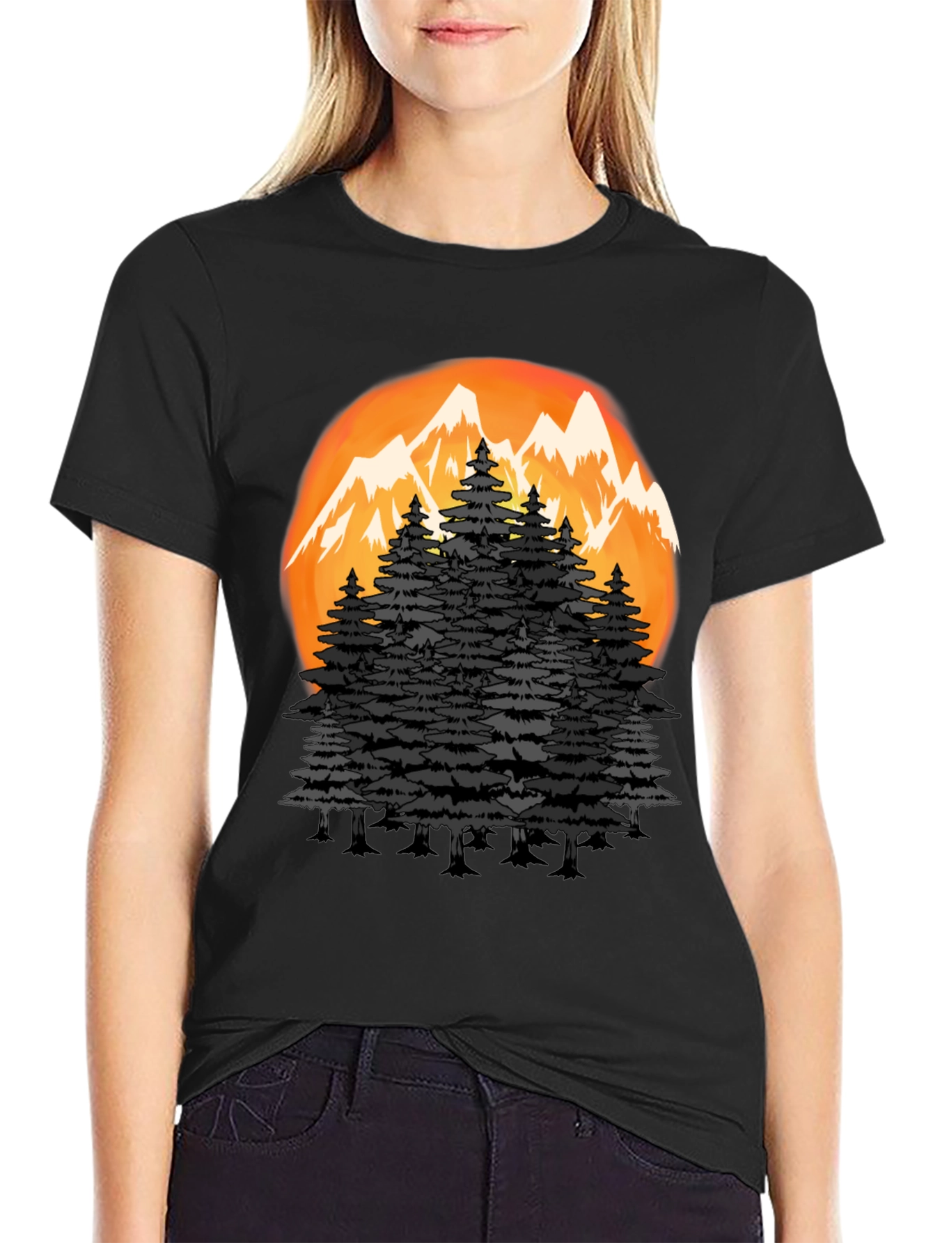 Mountain & Forest Graphic Tee