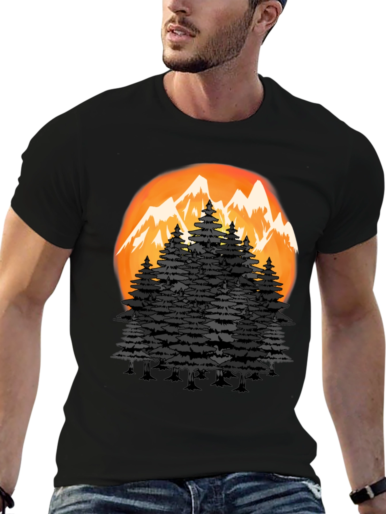 Mountain & Forest Graphic Tee