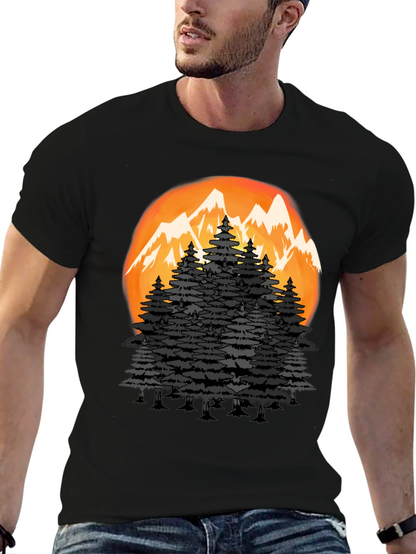 Mountain & Forest Graphic Tee
