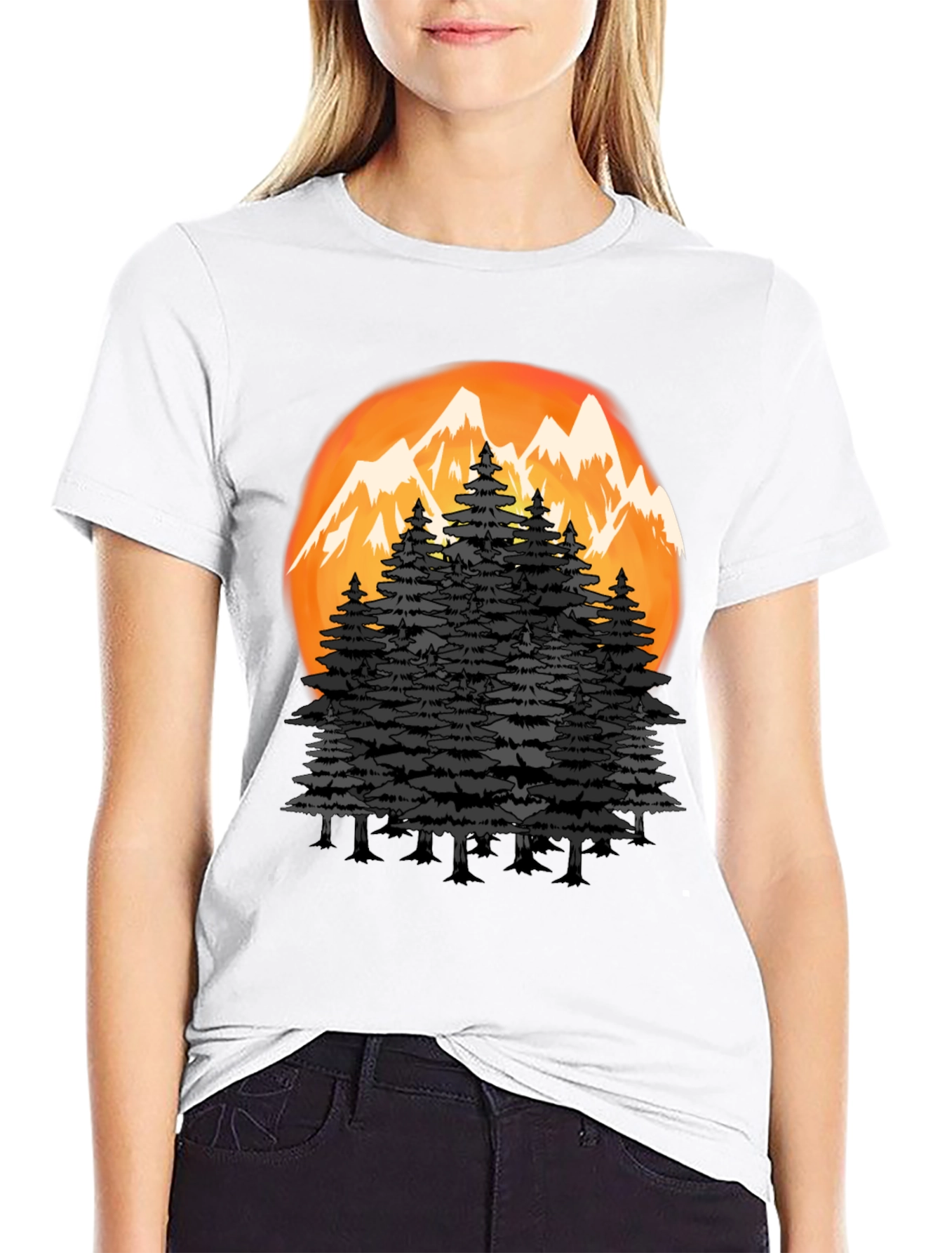 Mountain & Forest Graphic Tee