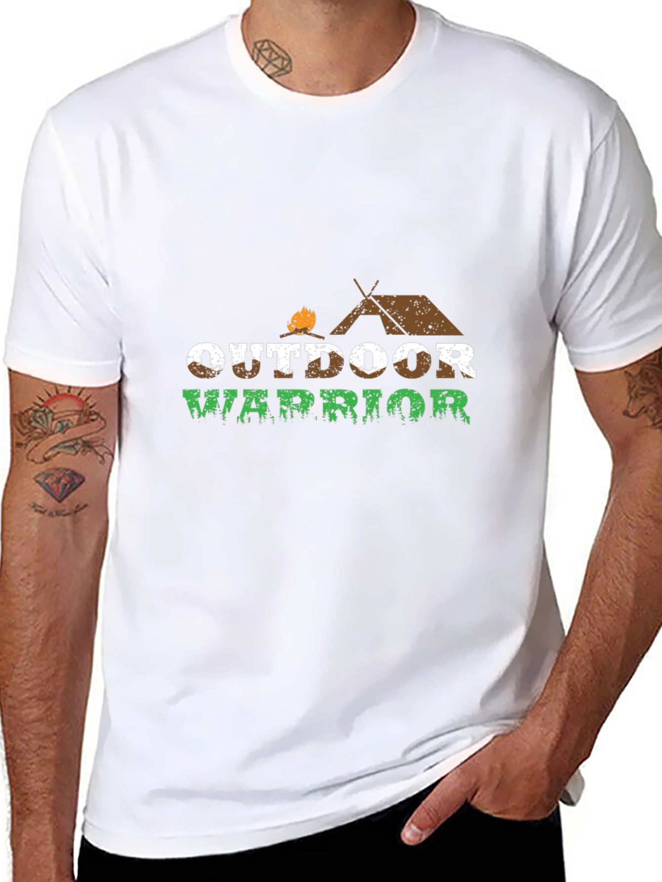 Outdoor Warrior Graphic T-Shirt