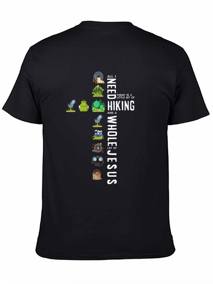 Hiking and Jesus T-Shirt