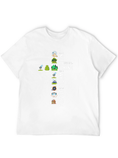 Hiking and Jesus T-Shirt