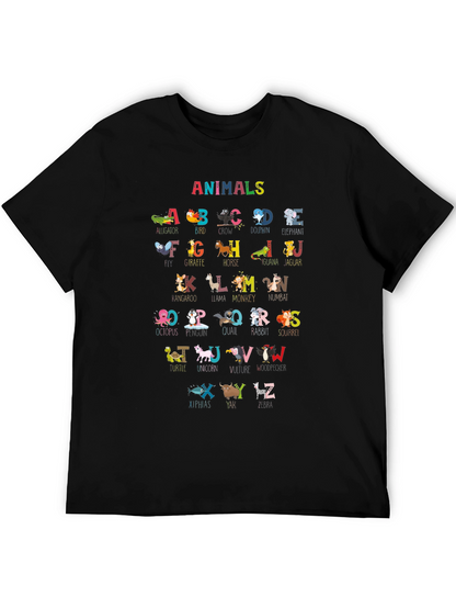 Animal Alphabet Kids T-Shirt