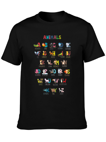 Animal Alphabet Kids T-Shirt