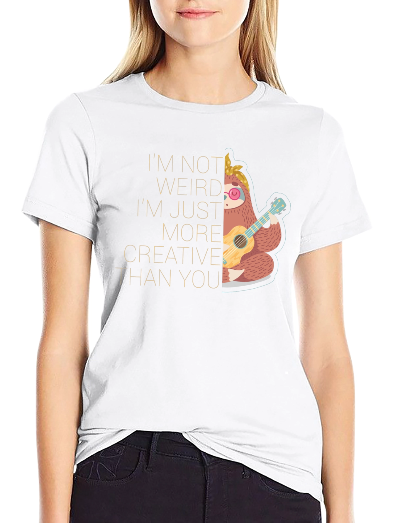 Creative Sloth T-Shirt - Unique Graphic Tee